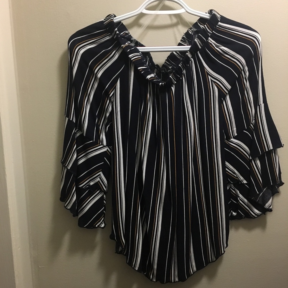 Off the shoulder blouse!